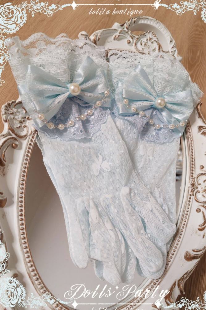 Xuanzi ~The Bowknot in the Dream~ Lolita Gloves Customizable Colors