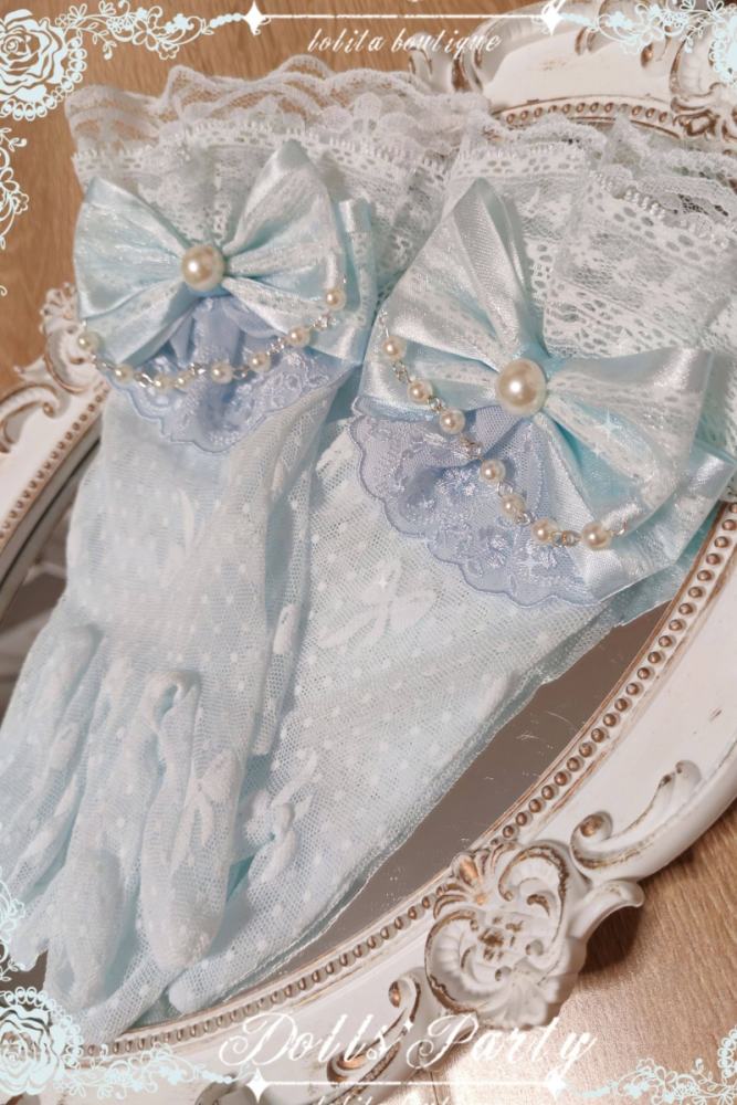 Xuanzi ~The Bowknot in the Dream~ Lolita Gloves Customizable Colors