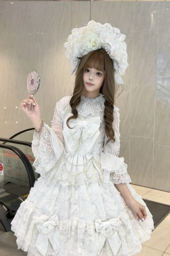Dreamland Summer Pink Half Sleeve Lolita Blouse