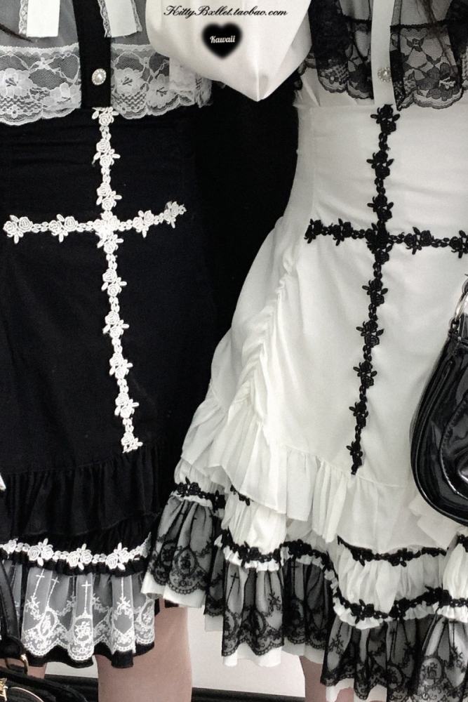 Kitty Bxllet ~Cross Contract~ Jirai Kei High Waist Skirt 3 Colors