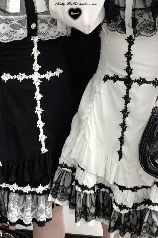 Kitty Bxllet ~Cross Contract~ Jirai Kei High Waist Skirt 3 Colors