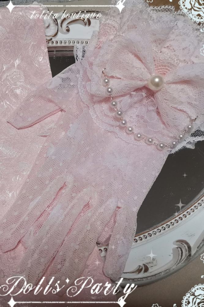 Xuanzi ~The Bowknot in the Dream~ Lolita Gloves Customizable Colors