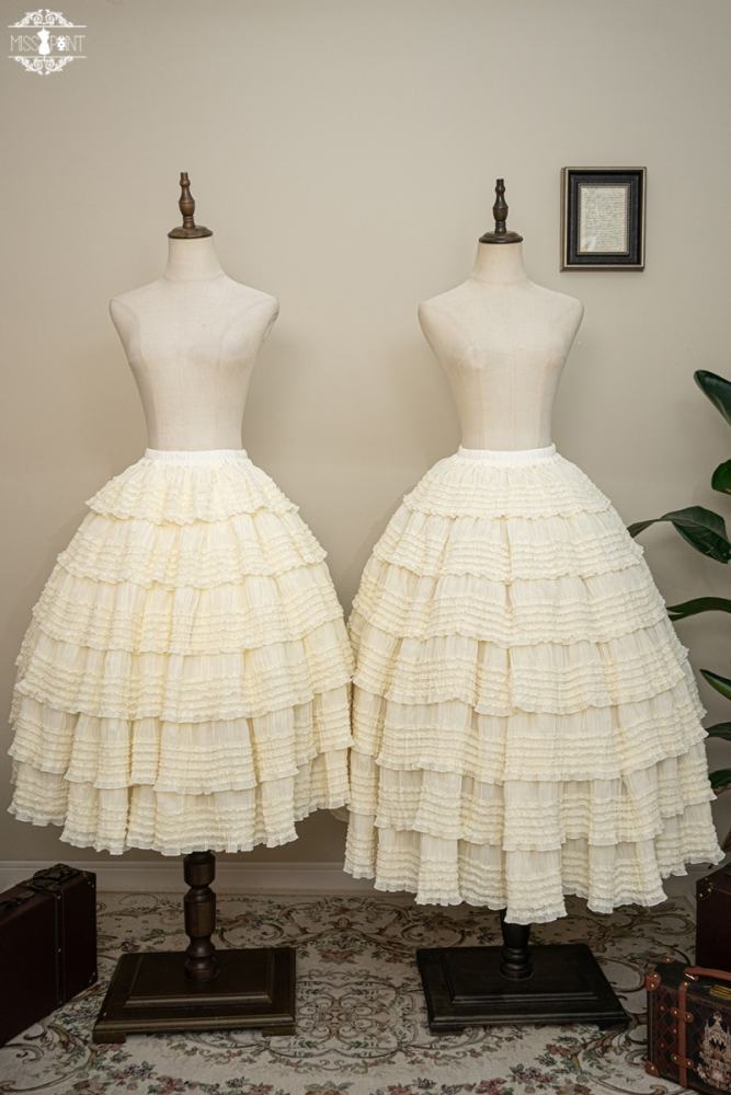 Lemon Chicks Spring Summer Lolita Vest Blouse Underskirt