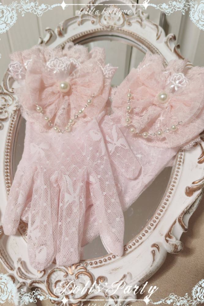 Xuanzi ~The Bowknot in the Dream~ Lolita Gloves Customizable Colors
