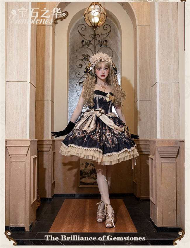 The Brilliance of Gemstones Original Lolita Dress