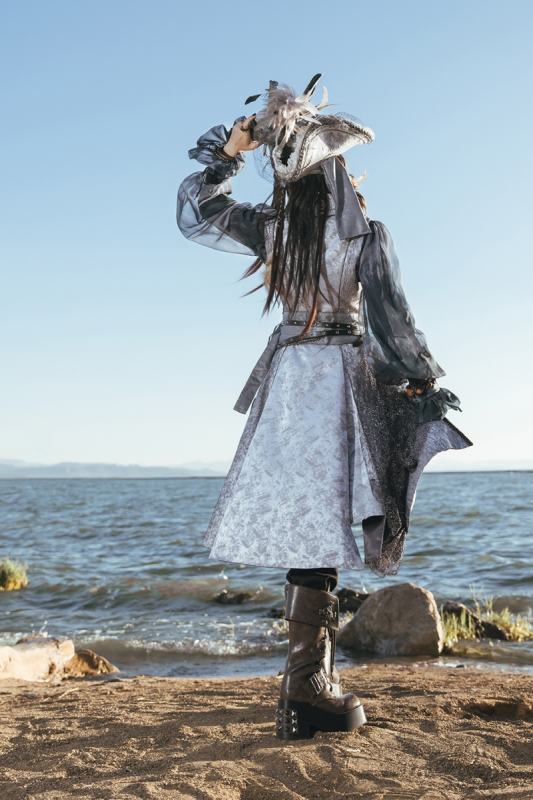 Immortal Thorn Treasure Route Ouji Lolita Coat and Long Pants