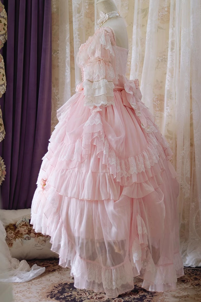 Pink OP Princess dress Hime Lolita Dress