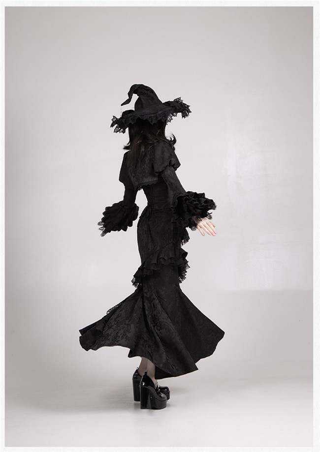 Withpuji Twilight Black Gothic Set and Accessories