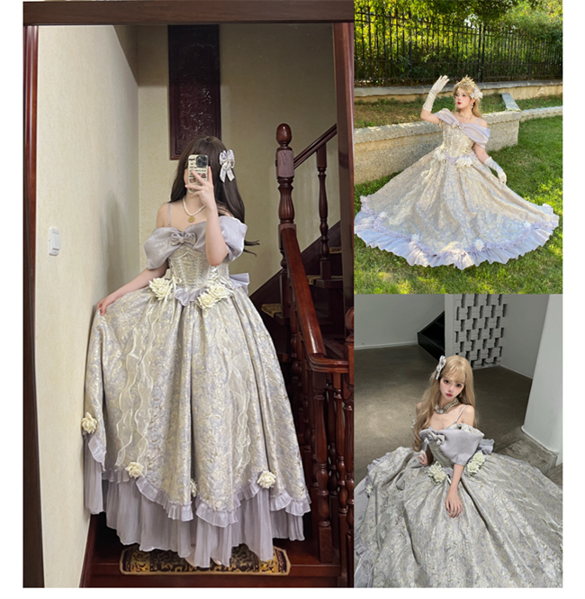 Romani Garden Princess Prom Dress