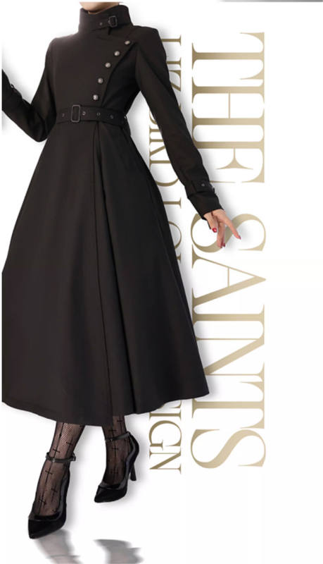 Lizbird Theory of God Trench Coat