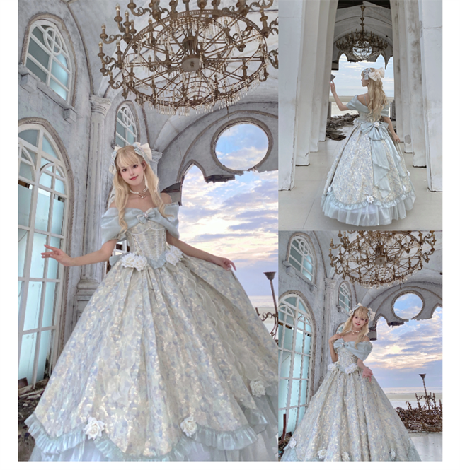 Romani Garden Princess Prom Dress