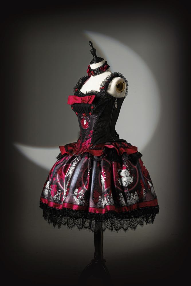 Darkmoon Corridor Plus Size Gothic Lolita Top Skirt