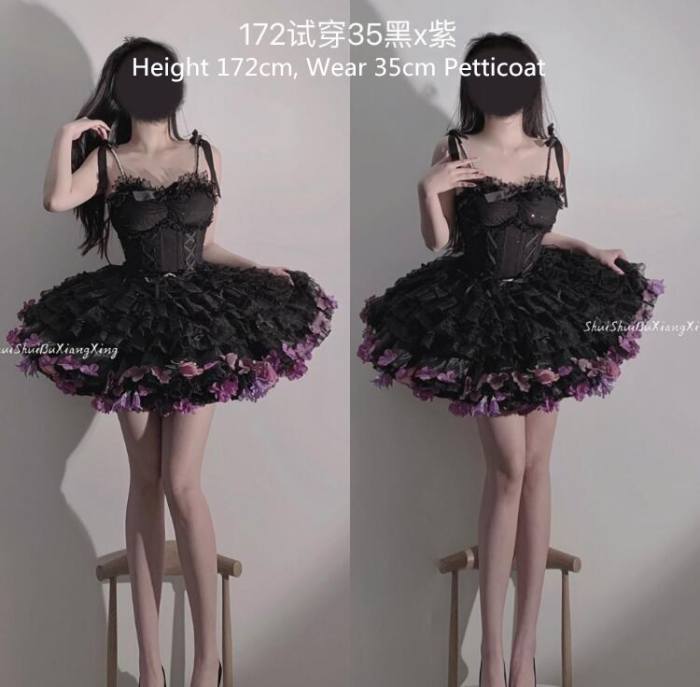 Boguta Flowers Theme Get Spring Lolita Petticoat
