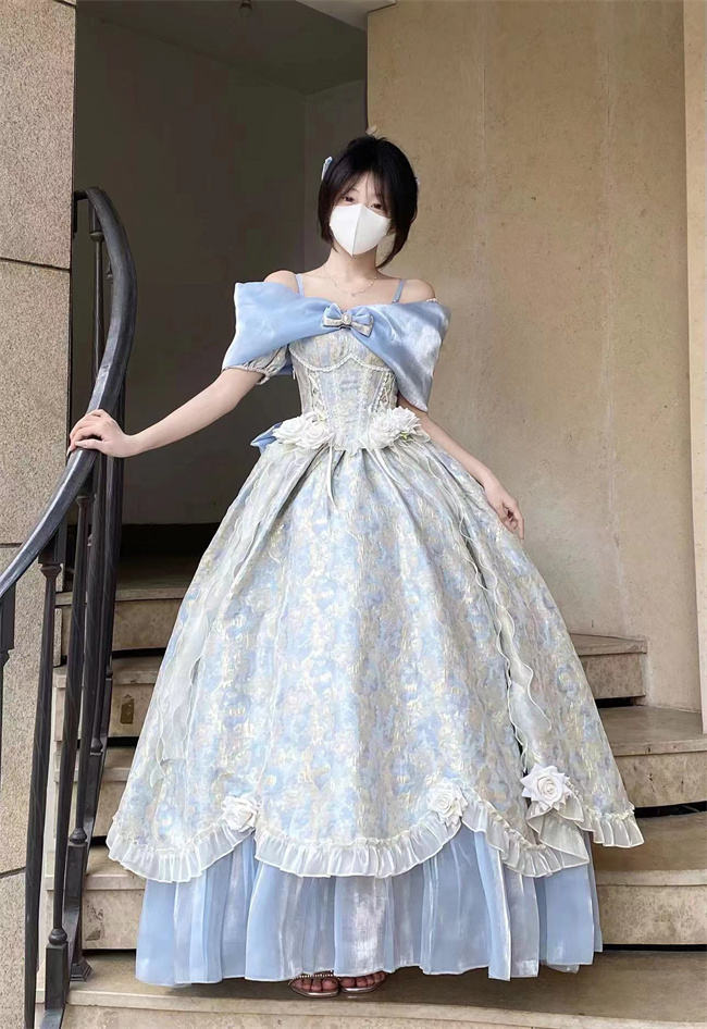 Romani Garden Princess Prom Dress