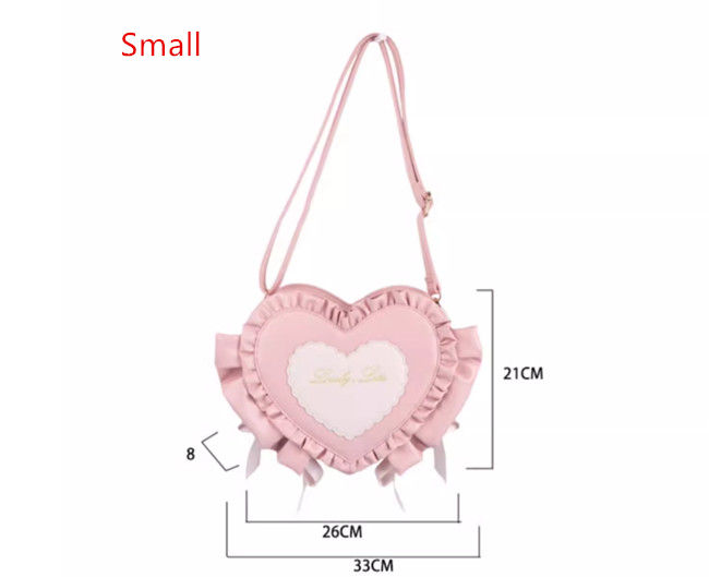 Sweet Heart Shaped Lolita Bag