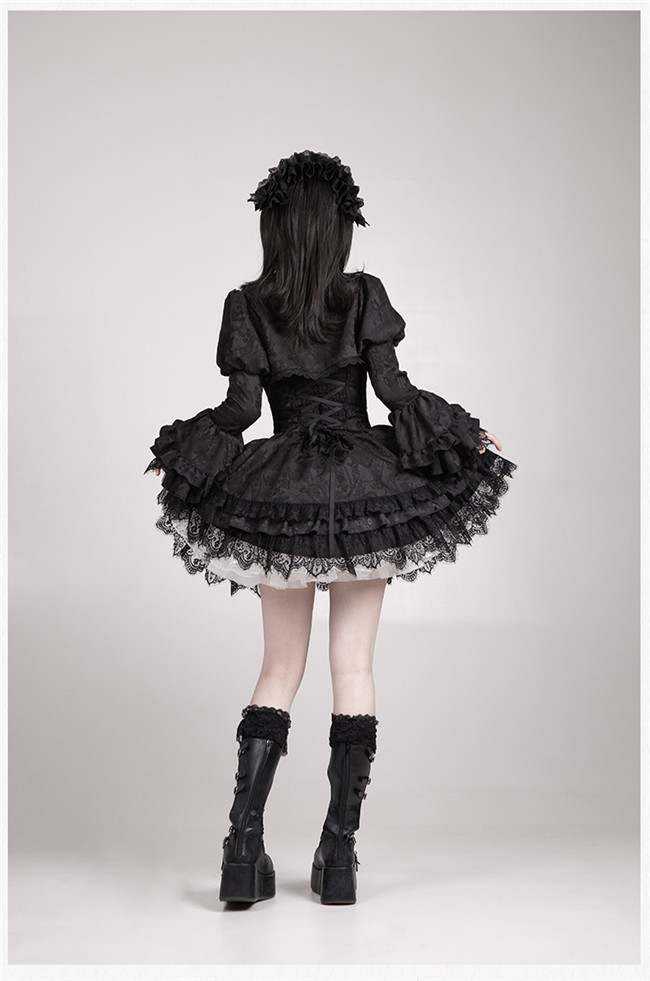 Withpuji Twilight Black Gothic Set and Accessories