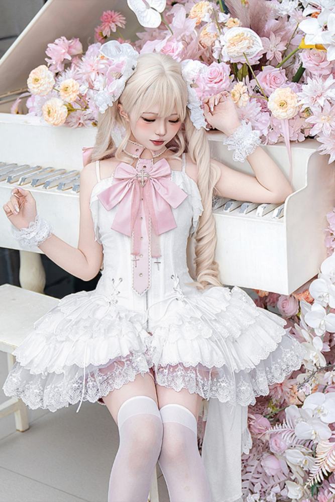 Ballet Bow Lolita Jumper Set