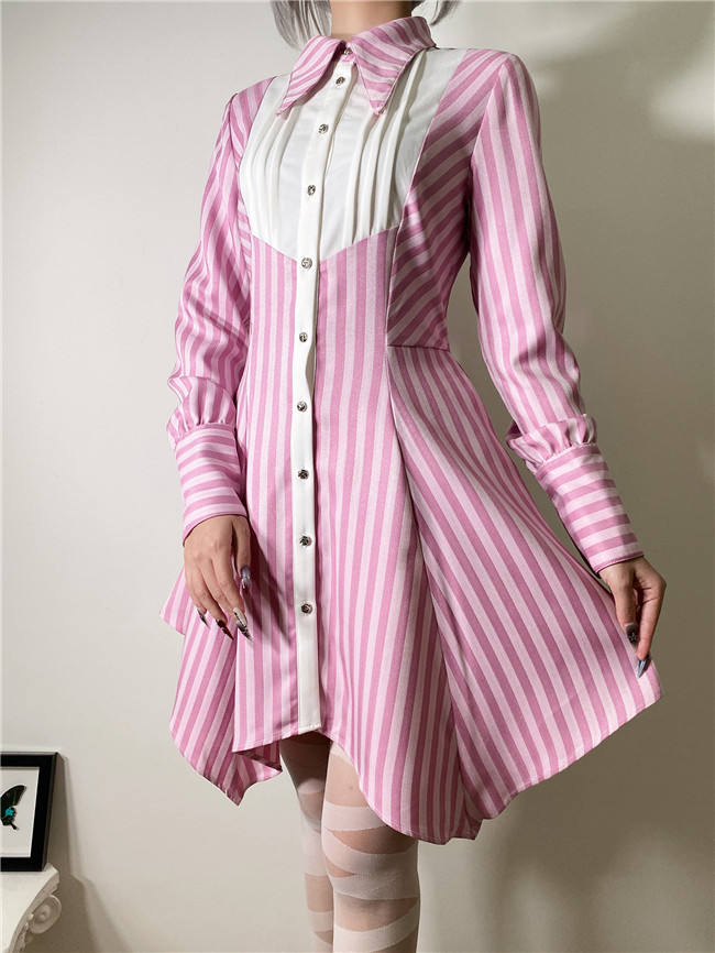 Little Dipper Astrologer Stripe Ouji Lolita Blouse