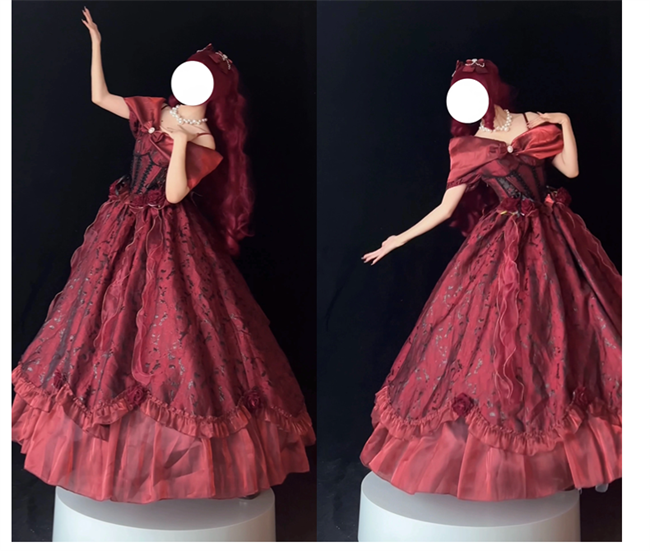 Romani Garden Princess Prom Dress