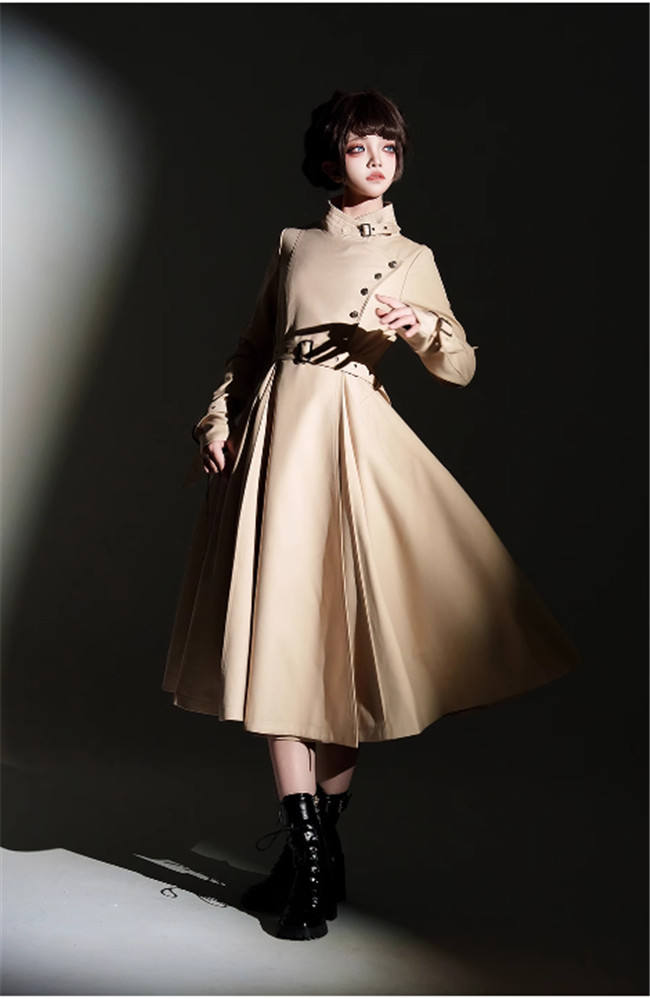 Lizbird Theory of God Trench Coat