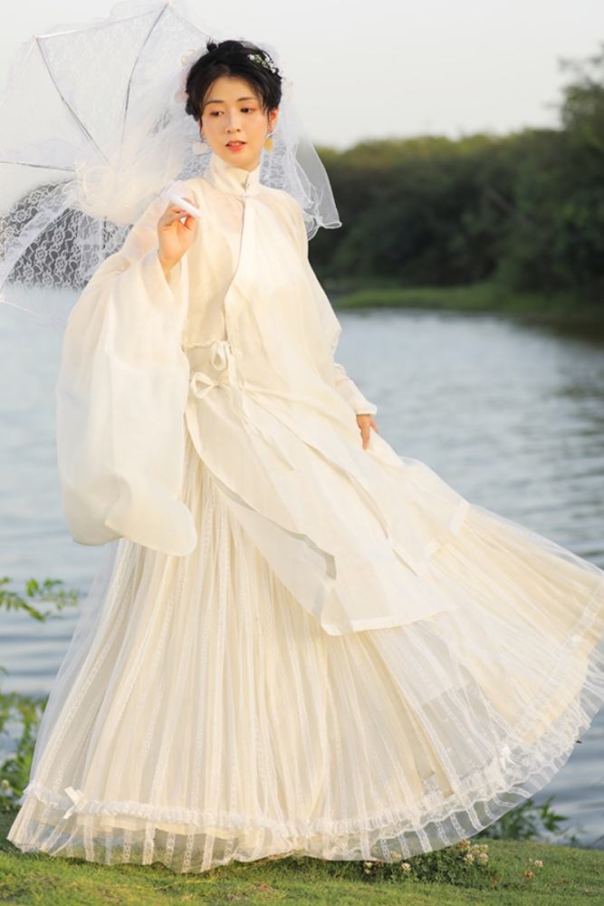 Vineyard Hanfu Qi Lolita Dress Underskirt Overdress