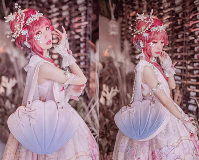 Sweet Shell Ombre Lolita Bag