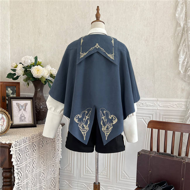 Narrative Poem Ouji Blouse, Vest and Short Pants
