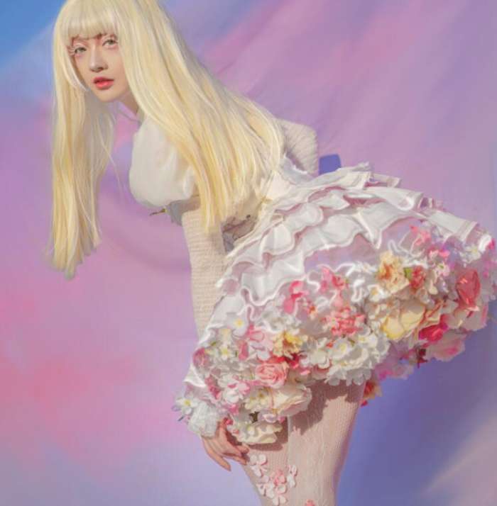 Boguta Flowers Theme Get Spring Lolita Petticoat