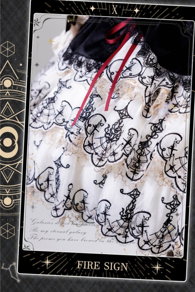 Bramble Rose Astrology Witch Gothic Lolita Full Set