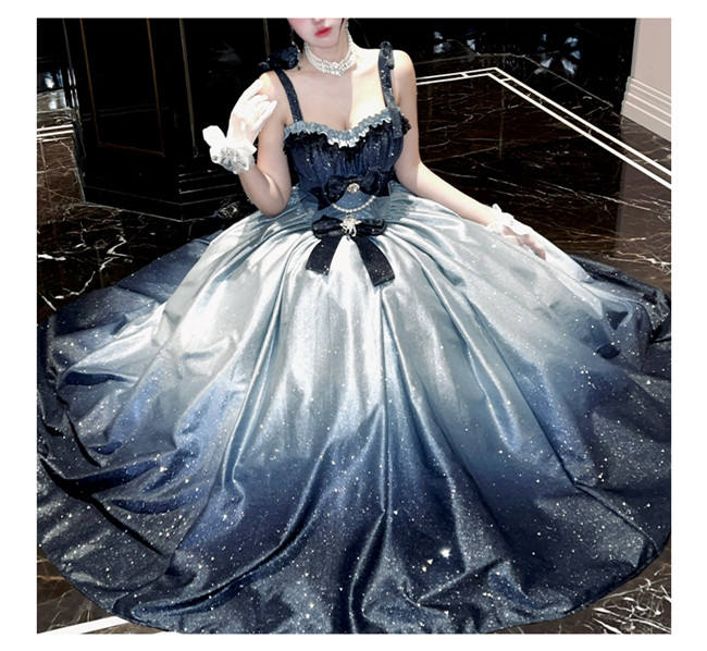 Diamond Honey the Galaxy Formal Dress and Tailing -My Lolita Dress