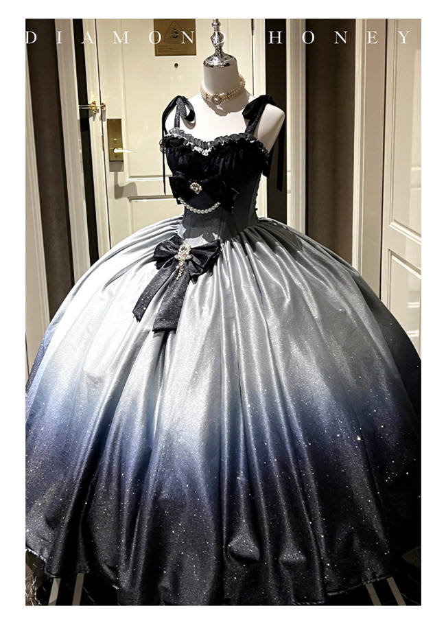 Diamond Honey the Galaxy Formal Dress and Tailing