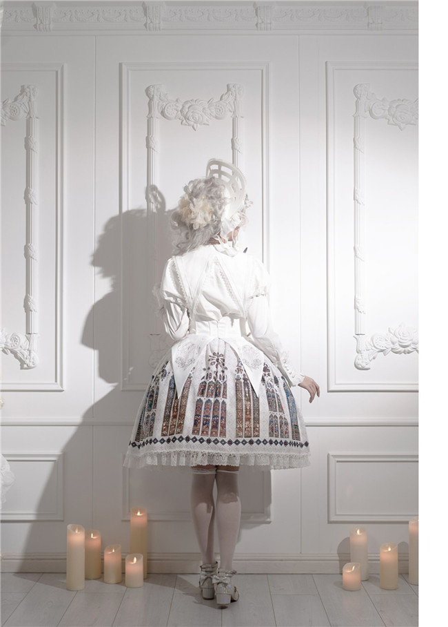【CEL】 The Holy Cross ステンドグラス柄スカート The Holy Cross Stained Glass Window Gothic Skirt