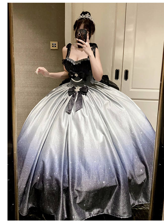 Diamond Honey the Galaxy Formal Dress and Tailing