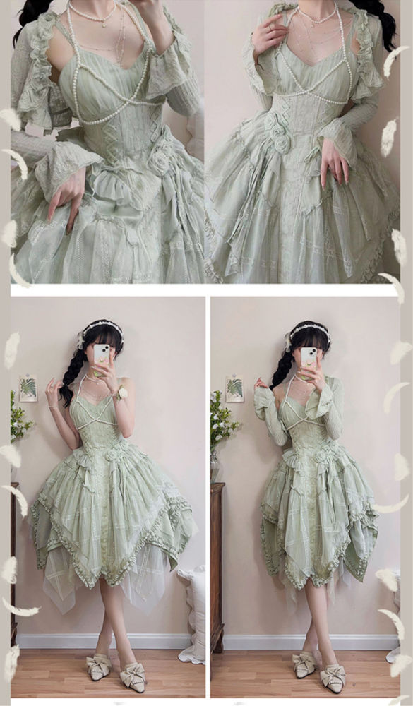 The God of Mountains Lolita Jumper Dress and Skirt
