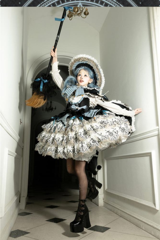 Bramble Rose Astrology Witch Gothic Lolita Full Set
