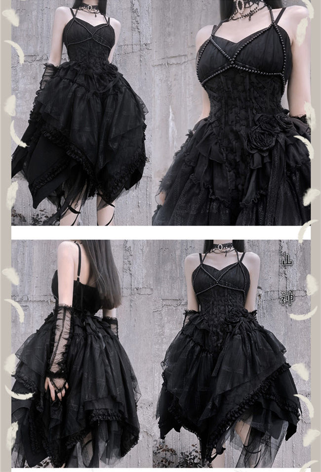 The God of Mountains Lolita Jumper Dress and Skirt