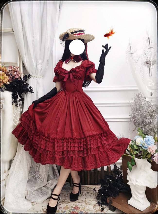 The Kiss of Nyx Vintage Classic Lolita Dress