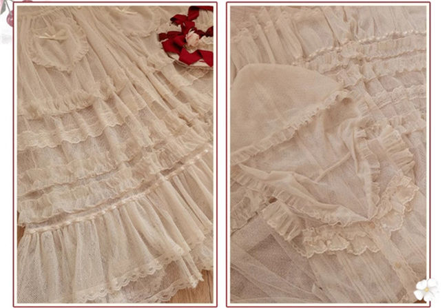 Honey Machine Ripe Cherry Classic Lolita Dress, Overdress, Hat and Bonnet