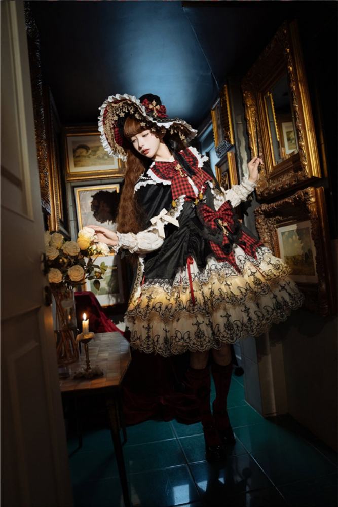 Bramble Rose Astrology Witch Gothic Lolita Full Set