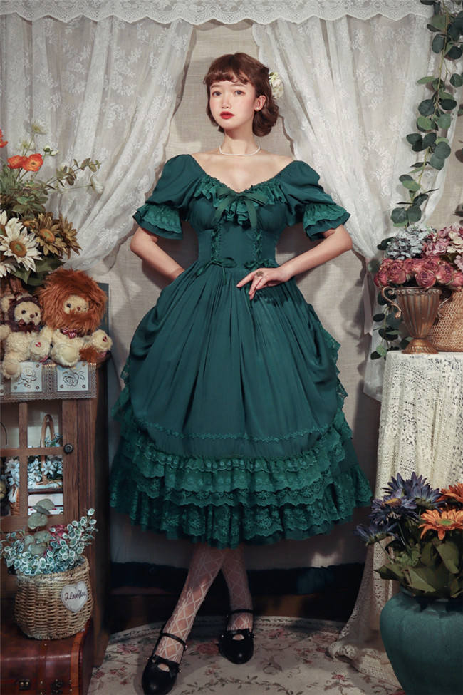The Kiss of Nyx Vintage Classic Lolita Dress