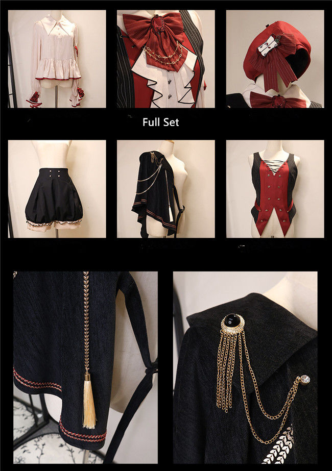 Lizbird Natural Philosophy Ouji Lolita Set