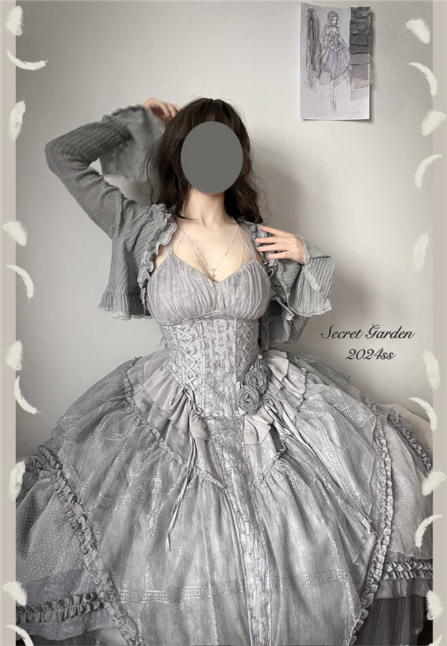 The God of Mountains Lolita Jumper Dress and Skirt