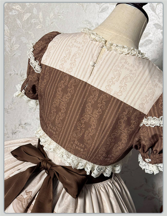 Alice Girl Sea Salt Fairy Tale Sweet Lolita Dress