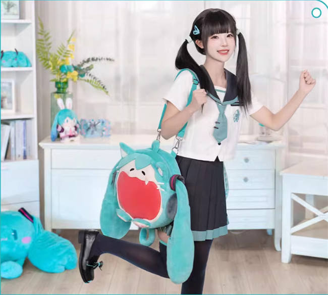 Authorized by Hatsune Miku Smiling Face Ita Bag