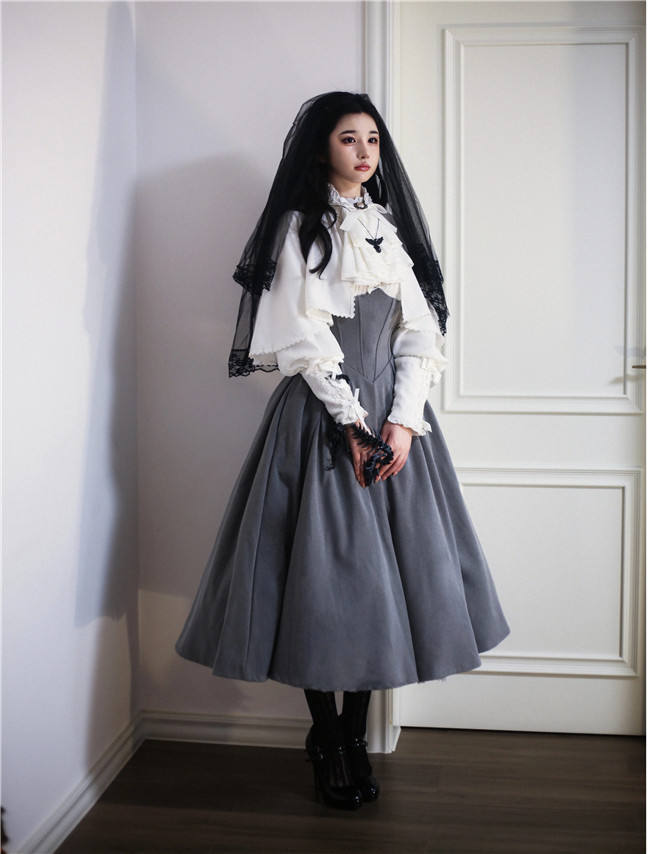 Margaret Plus Size Corset Lolita Dress and Blouse