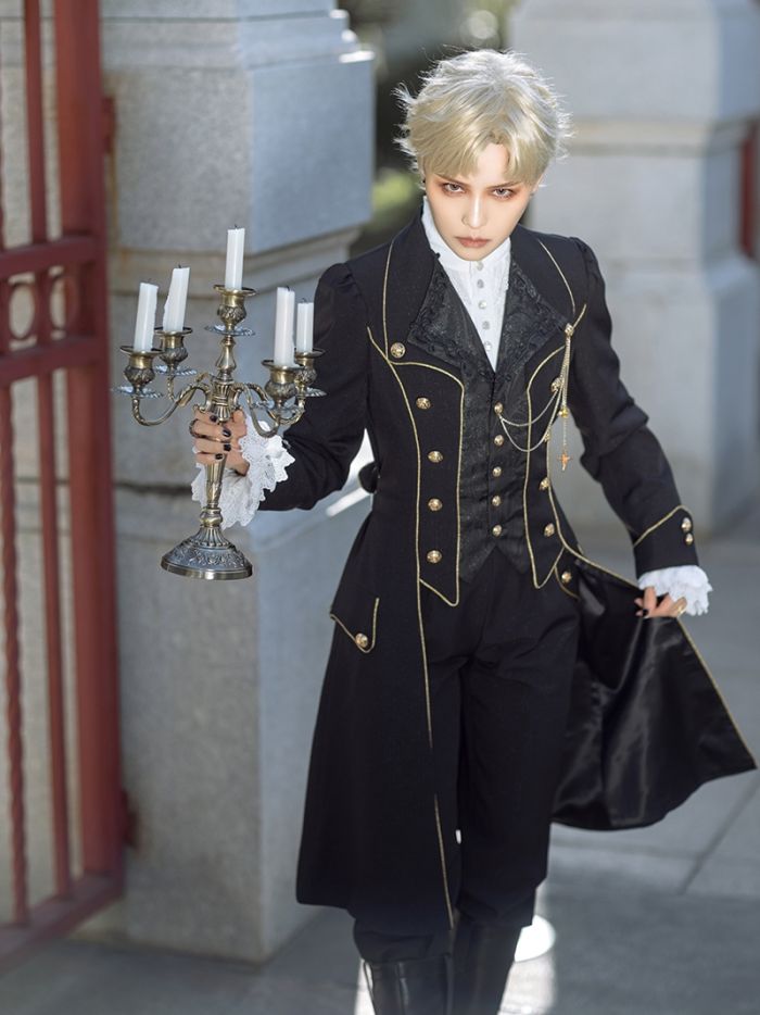 Immortal Thorn An Immortal Rose Ouji Lolita Coat