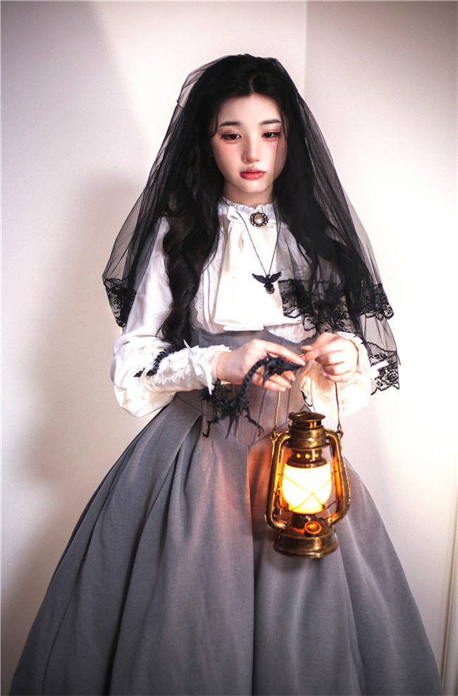 Margaret Plus Size Corset Lolita Dress and Blouse