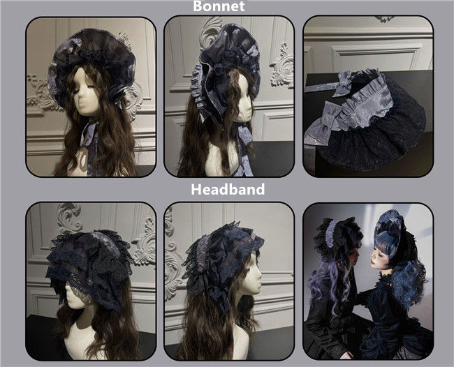 Susin Astrolabe Dark Gothic Lolita Dress, Skirt, Blouse and Accessory
