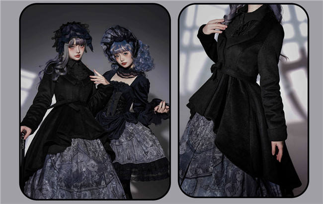 Susin Astrolabe Dark Gothic Lolita Dress, Skirt, Blouse and Accessory