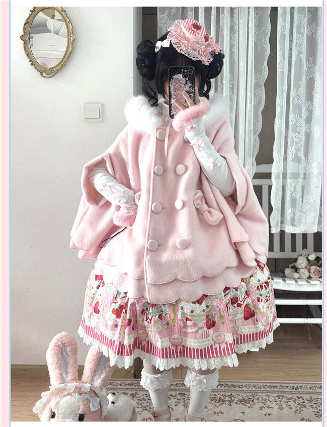 Bat Sleeves Sweet Princess Lolita Cape